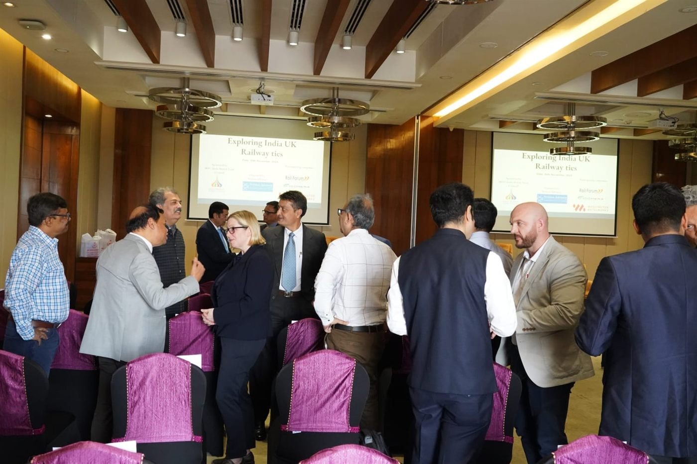 India UK rail meetings 2024